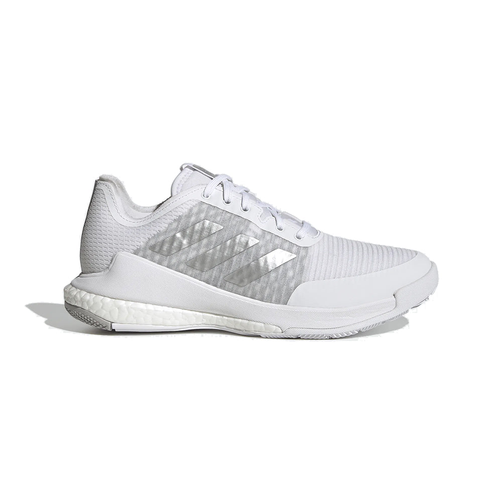 Women's adidas Crazyflight Volleyball Shoes, 6, White Women's adidas Crazyflight Volleyball Shoes, 6, White