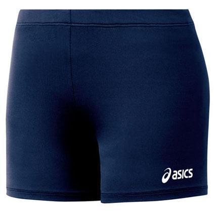 Asics 4 Inch Spandex Court Short: BT936 Volleyballs Asics Navy XXS 